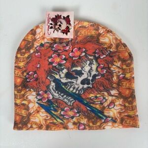 Love Kills Slowly Ribbed Knit Beanie